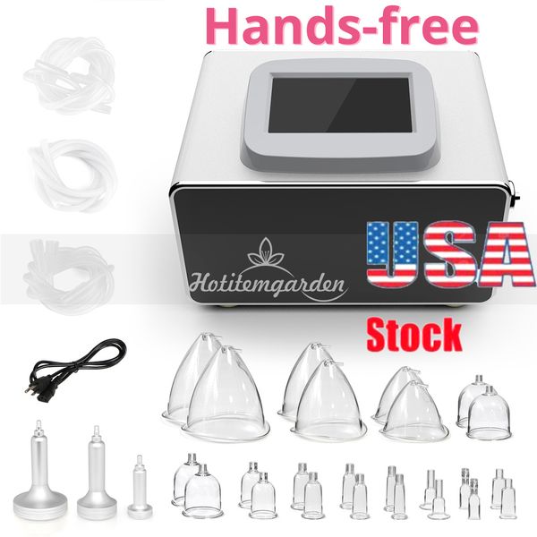 

usa stock vacuum therapy butt massage body detox breast enlarge enhance shaping machine