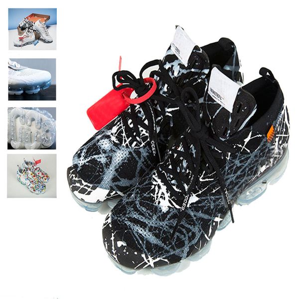 

2019 FLY 1.0 Knit 2.0 Running Shoes Mens Womens Be True BHM CNY POP UP Sneaker Black White Green Sports Shoes