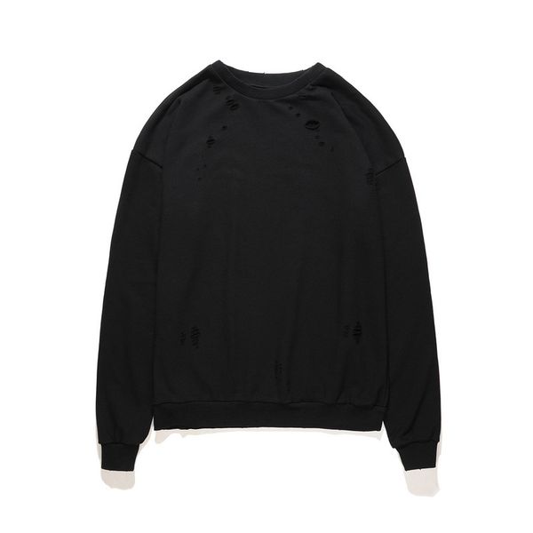 

fashion winter hoodies autumn hip hop men casual loose solid black green pullover designer sweatshirt m-xl