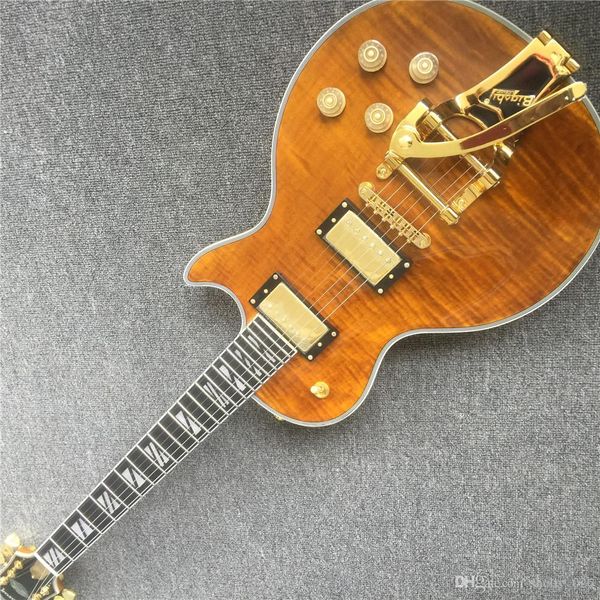 

switchmaster electric guitar archelectric guitar,2 humbuckers pickups big input gold hardware hollow body guitarra guitars