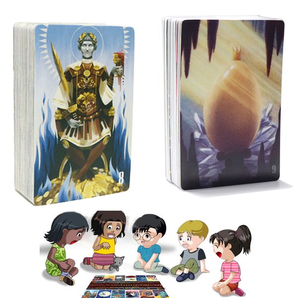 

new dixit 8 9 cards game english version for home party kids fun board game y200421