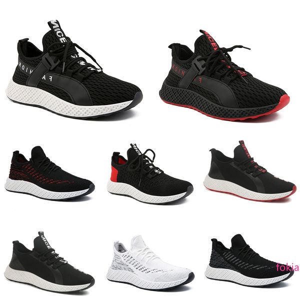 

2020 new men running shoes triple black white red chaussures mens trainers walking jogging athletic sport sneakers vintage 40-44 item #13