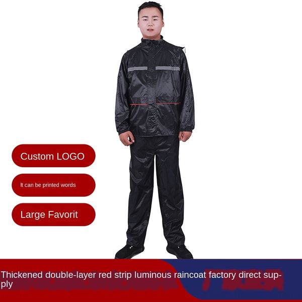 

wzgx7 tube double double-layer thickened suit straight professional single straight tube professional single double split raincoat do, Red;brown