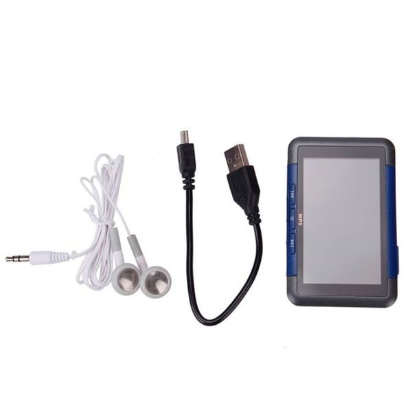 

8gb slim mp3 music player with 4.3 lcd screen fm radio video movie nov22 p40