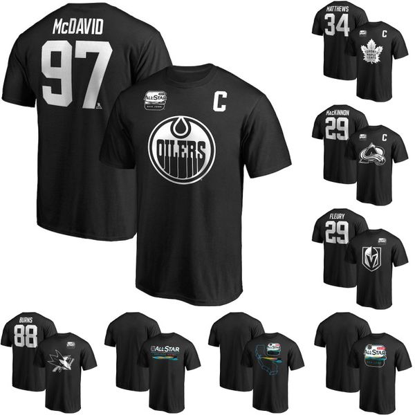 

Mens 2019 All Star Game T-shirts 97 Connor McDavid 87 Sidney Crosby 29 Nathan MacKinnon 65 Erik Karlsson 29 Marc-Andre Fleury Hockey Jerseys