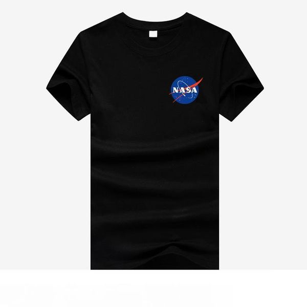 

nasa t shirt men fashion summer 100% cotton hip-hop tees brand nasa t shirt new summer style mens t shirts, White;black