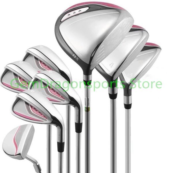

women beginner golf junior high school sets set of 8 pieces graphite dedicated shaft no ball bag ing