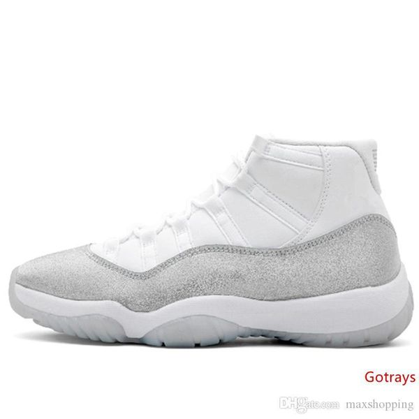 

new 11s vast grey metallic silver basketball shoes 11 concord bred snakeskin heiress florida platinum tint mens women sports sneakers