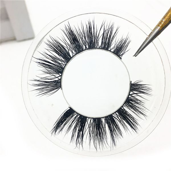 

1pair luxury 3d makeup handmade eyelashes natural long false extension exquisite maquiagem lashes long strip party c524