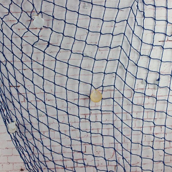 

nautical decorative fishing net sea theme fish net decor for wall decoration diy home party sea shell home garden decoration