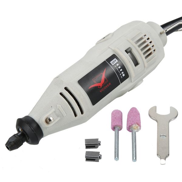 

1pcs electric grinder mini drill grinding set 130w ac dremel accessories tool for milling polishing drilling cutting engraving