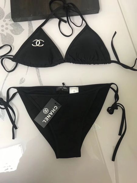 chanel swimsuit two piece
