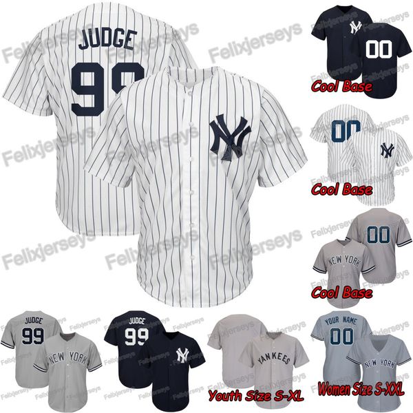 

Lady Youth Men Aaron Judge New Gleyber Torres Luke Voit DJ LeMahieu Brett Gardner Yankees Clint Frazier Sanchez Masahiro Tanaka Jersey