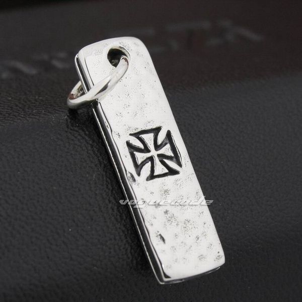 

cross tarot card dogtag 925 sterling silver charms pendant 8q019 just pendant