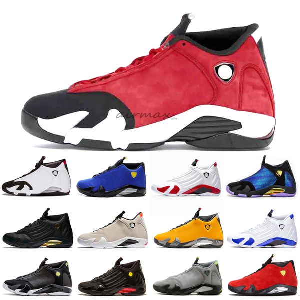 

2020 size 13 gym red 14 14s gym red candy cane mens basketball shoes university red gold desert sand mens trainers sneakers