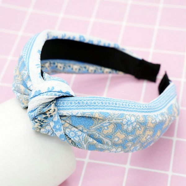 

knot turban brown floral knot head wrap lady fabric hair accessories head band knot turban hairclippers2010 pwdtu, Black;brown