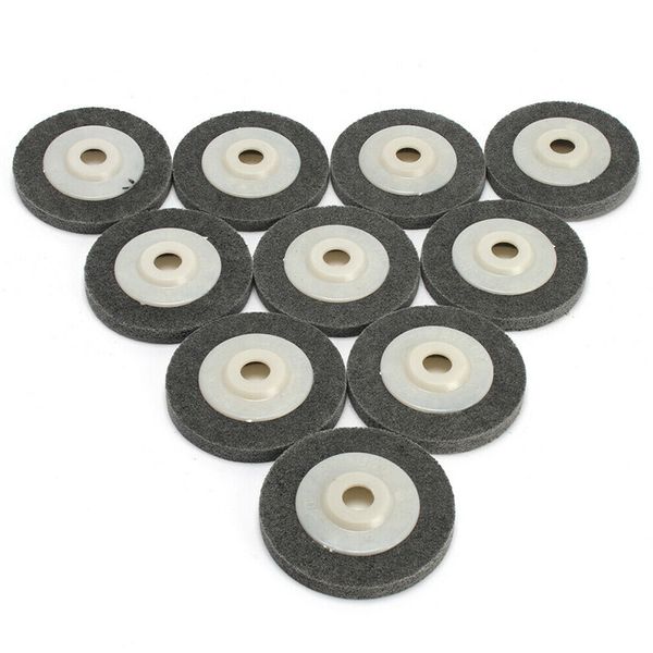 

4 100mm nylon fiber wheel abrasive polishing buffing disc pad angle grinder