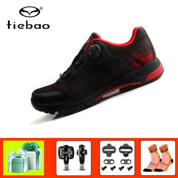 

tiebao pro cycling shoes 2019 men women leisure superstar bicycle sneakers sapatilha ciclismo mtb mountain bike riding shoes, Black