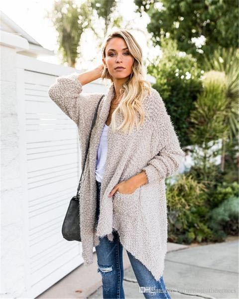 

autumn women designer irregular jackets casual womens lapel neck coats fashion panelled loose ladies long coat