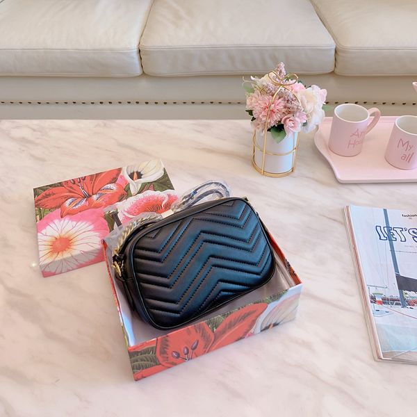 Borse di lusso di design rosa sugao borse chai borsa a tracolla borse da donna borsa a tracolla borsa a catena con scatola Ghome alta qualità 2019 nuovo stile