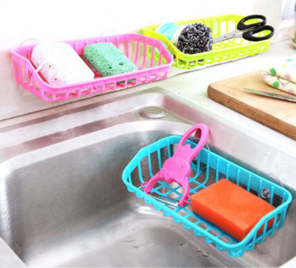 

kitchen bathroom corner convenient draining rack shelf with suction shower rack organizer cup storage wall basket