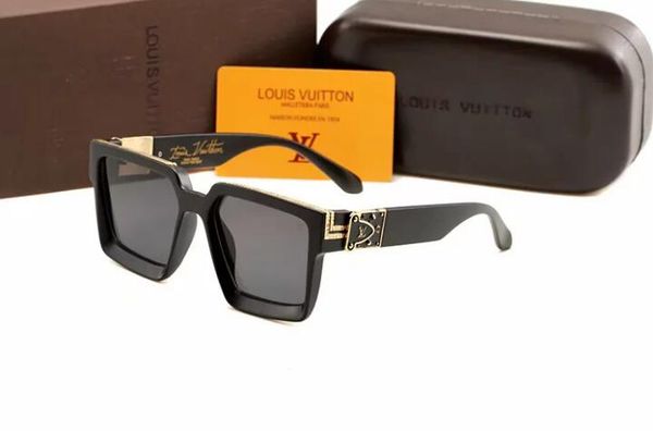 

1pcs classic pilot sunglasses designer brand mens womens sun glasses eyewear gold metal grglass lenses brown cas 3832, White;black