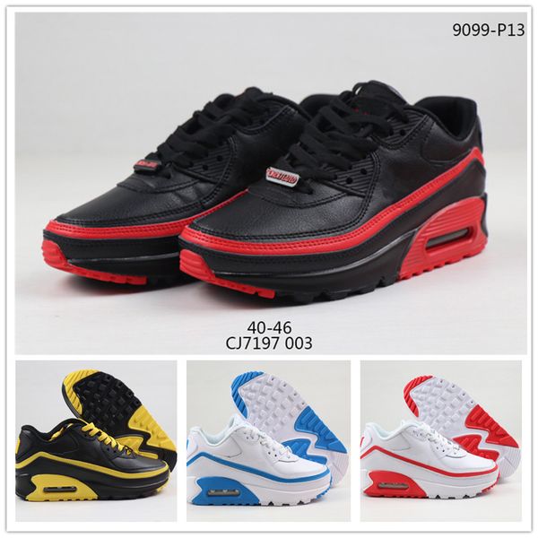 

2020 new undefeated x cushion running shoes for mens black red white blue yellow sport sneakers shoes trainers shoes fashion eur 40-46