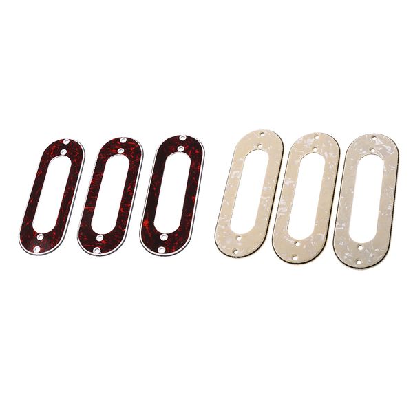 

6x guitar pickup frame mount surround ring frame for st electric guitar part