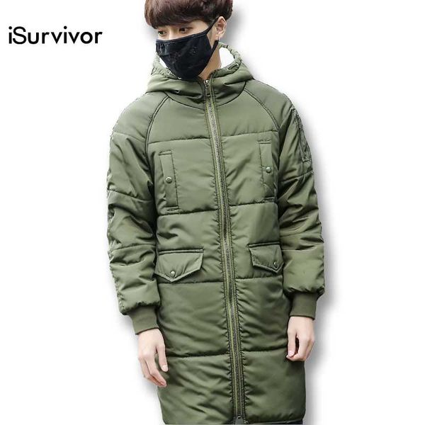 

men jackets parkas long warm thick men downs 5xl plus size slim fits winter coats jacquard new fashion jackets, Black