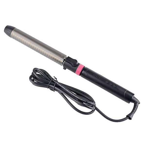 

sale hair curler curling wand iron rotatable hair styler wet&dry tongs curly hair styling tools temperature adust 22mm(eu
