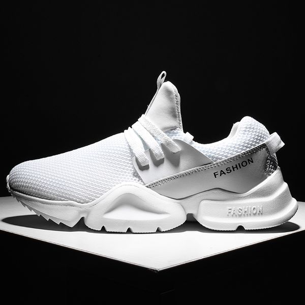 

2019running shoes for men mesh outdoor sport trainers sneakers cushioning male shockproof sole sneakers men size:39-46