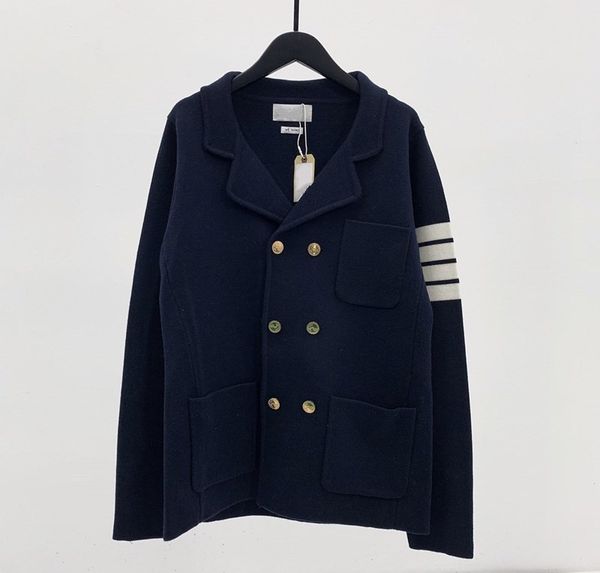 

2020 new fashion winter coat striped women designer jackets casual female loose warm luxury jacket suits & blazers solid plus size s-m, Black;brown