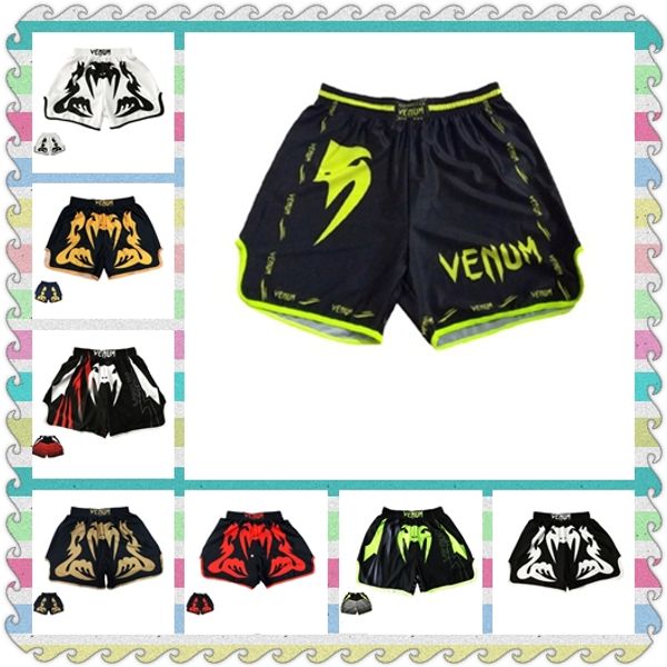 Men MMA Short Boxing Trunks Kickboxing Fight Grappling Pants Muay Thai Shorts