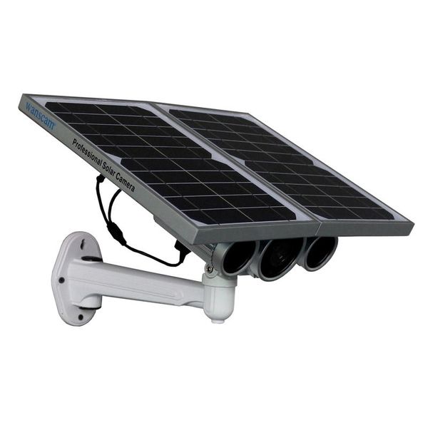 WANSCAM HW0029-4 Fotocamera solare WiFi 3G 4G Telecamera IP 1.0MP ONVIF Rilevazione movimento IR Visione notturna tagliata