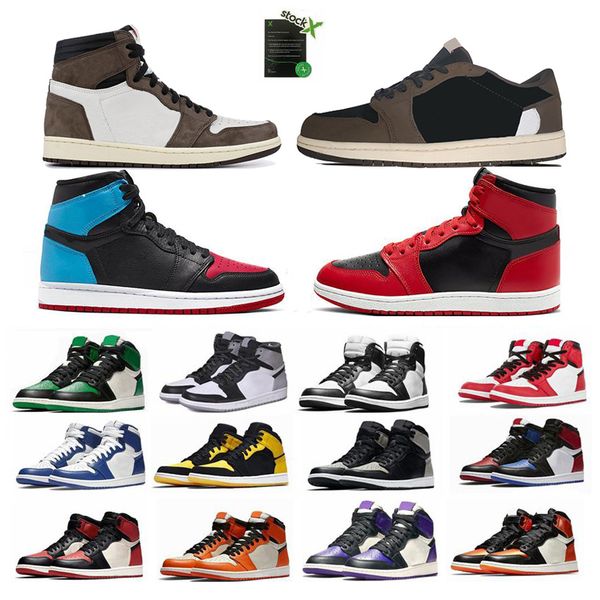 

2020 mens basketball shoes new arrival 1 high og women designer sneakers designer mens athletics sneakers trainers mens shoes size 13