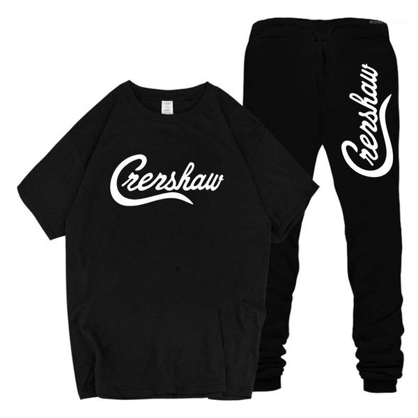 

t shirts pants suits 2pcs clothing sets teenager sports suits crenshaw mens tracksuits nipsey hussle rip, Gray