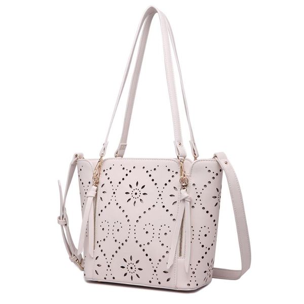 

women bags leather ins fashion bag handbag hollow carved shoulder bags cross body messenger bag totes braccialini style handmade