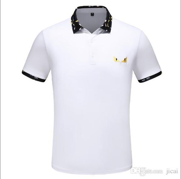 

мужской 2019 бренд с коротким рукавом новый стиль полосы футболка o-образным вырезом тонкий мужская футболка топы мода мужская футболка футб, White;black