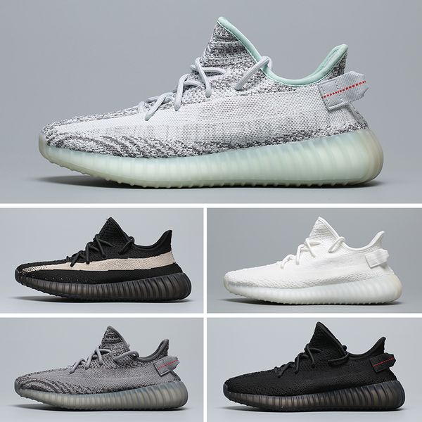 yeezy negras con blanco