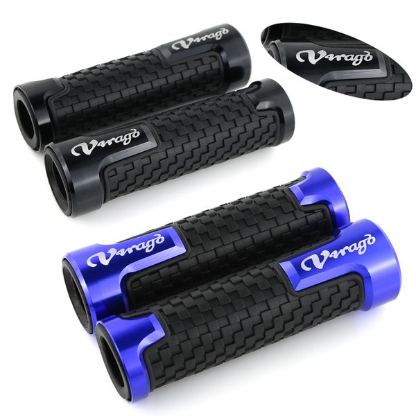 

for yamaha xt660r xv1100 xv750 xc200 xv250 xt500 xt660r xvs400 xv920 virago cnc motorcycle aluminum handle grip -slip rubber
