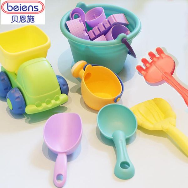 

baby bath toy colorful plastic beach toys watering pot beach toy play sand bath kids gift giochi mare sand toys set jj60bt