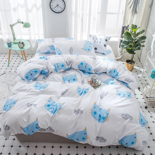 

горячая распродажа домашний комплект постельных принадлежностей жаккарда пододеяльник набор 4шт постельное белье роскошные постельного белья