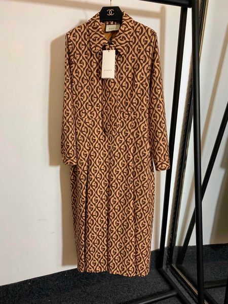 

fashion clothes women print contrast plaid waistband show thin long sleeve dress with tie, Black;gray