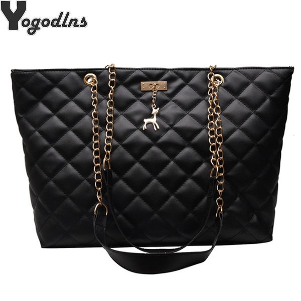 

мода марка женщины сумки кожа pu большие сумки на ремне fawn металла украшения сумка женская большие повседневный tote сумки