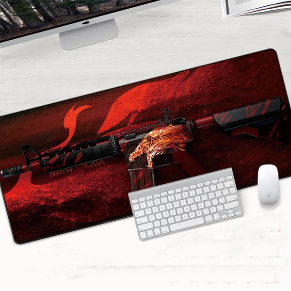 

CS пойти Mouse Pad 700x300mm Padmouse Резиновые Notbook Компьютер Locked Грань Mousepad CSGO Gaming Gamer для клав