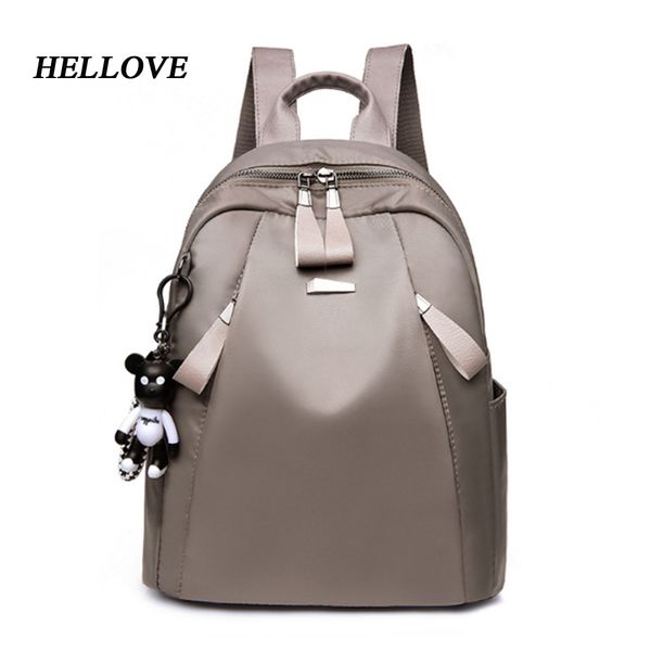 

hellove fashion women travel backpack oxford waterproof lightweight with earphone hole high capacity stylish daypack for ladies