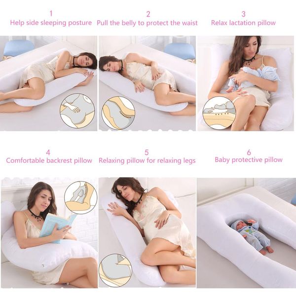 2019 Sleeping Support Pillow For Pregnant Women Body 100 Cotton