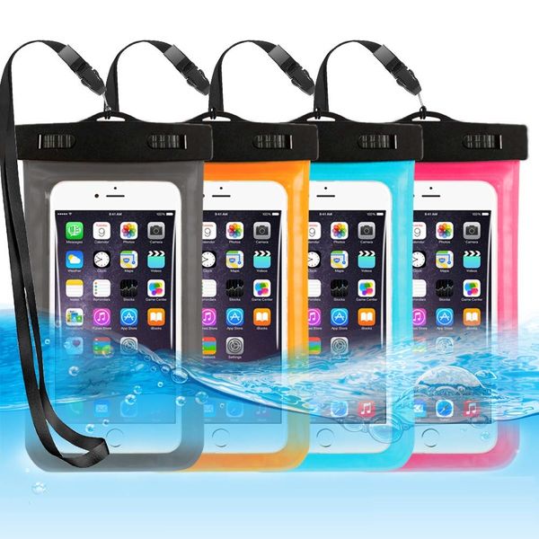 

Waterproof ca e univer al water proof bag armband pouch cover for iphone 7 8 x cellphone bag for 3 5 6 5 inch