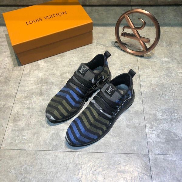 

kh9f new limited edition french series high-end men s casual shoes, men s boots fashion sports shoes, original shoebox delivery 38-44, Black