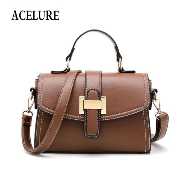 

acelure clutch bags for women 2020 new casual flap handbags leather ladies party women messenger bags sac a main